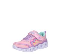 Skechers Girls, Zapatillas Unisex niños, Light Pink Sparkle Mesh Multi Trim, 34 EU