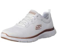 Skechers Zapatillas Deportivas Mujer Mesh Lace-Up W Blanco, 36 EU