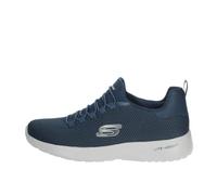 Skechers Zapatillas Deportivas para Hombre 58360-bbk, Ribete de Malla Azul Marino, 42.5 EU