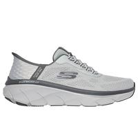 Skechers Zapatillas Deportivas para Hombre, Ajuste Relajado: D'Lux Walker 2.0 - Rezinate, Gris carbón, 41 EU