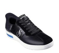 Skechers Zapatillas Deportivas para Hombre con Manos Libres X Snoop Dogg, Piel Negra, 39.5 EU