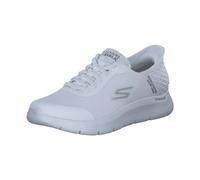 Skechers Slip-ins: GO WALK Flex - Hands Up en Blanca, talla 45, Vegan