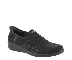 Skechers Zapatillas Deportivas para Mujer Arya-Swiftly Hands Free Slip-ins, Color Negro, Talla 36 EU