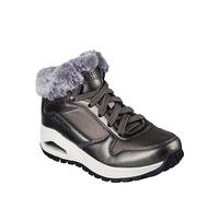 Skechers Zapatillas deportivas para mujer Cool Nova 35,5 EU, hasta el tobillo, espuma viscoelástica Air-Cooled, entresuela Skech-Air, zapatos con cordones, Gun Metal 5