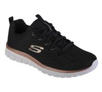 Skechers Zapatillas Deportivas para Mujer, Negro, 36.5 EU