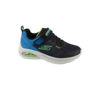Skechers Zapatillas Microspec MAX Advance para niño, negro, talla 9.5 UK