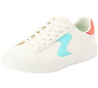 Skechers Zapatillas Deportivas Street Girls, sintético Natural/Multi Trim, 4.5 UK, Multiribete sintético Natural, 37.5 EU