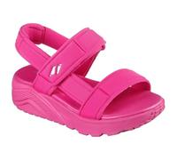 Skechers Zapatillas deportivas UNO Lite para niña, Rosa Fuerte Rosa, 4 Big Kid