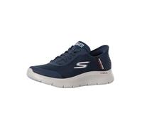 Skechers - Zapatillas Flexibles sin Cordones para Hombre, Calzado fácil sin Manos, para Caminar, Marino, 40 EU