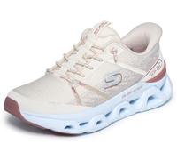 Skechers Zapatillas Glide-Step Altus para Mujer - Fast Lane Manos Libres sin Cordones, Ntlb=Azul Claro Natural, 38 EU
