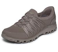 Skechers Zapatillas Glide-Step Comfort Steady Grace para Mujer, Color marrón, 3.5 UK