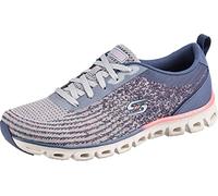Skechers Zapatillas Glide-Step Head Start para Mujer, Pizarra, 38 EU