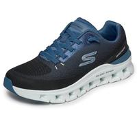 Skechers Zapatillas Glide-Step Pro Waverra para Hombre, Color Negro y Azul, Talla 42.5 EU