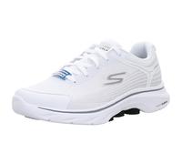 Skechers Zapatillas Go Walk 7 Alen para hombre, blanco gris, 40 EU