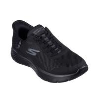 Skechers Go Walk Flex Grand Entry, Zapatillas Mujer, Ribete Textil Negro, 39 EU