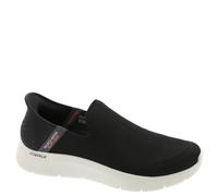 Skechers Free Slip-ins: Go Walk Flex No Hands Sneaker, Zapatillas Hombre, Negro y Gris, 42 EU