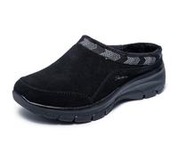 Skechers Zapatillas Grace de temporada fáciles de llevar para mujer, Negro/Negro, 36 EU