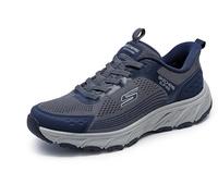 Skechers Zapatillas Hillcrest 2.0 para Hombre, Ribete Textil sintético Azul Marino, 45 EU