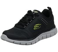 Skechers, Zapatillas Hombre, Negro, 44 EU
