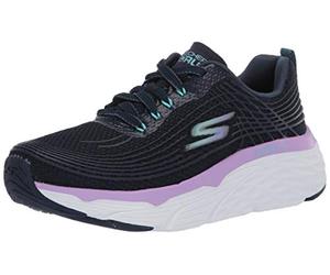 Skechers Zapatillas MAX Cushioning Elite para niña, Lavanda Azul Marino, 36 EU