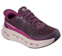 Skechers Zapatillas MAX Cushioning Glide-Step SapphireSneaker para Mujer, Tela sintética borgoña, 38 EU