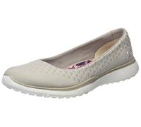 Skechers Zapatillas Microburst One Up Fashion para Mujer, Marrón Topo, 39.5 EU
