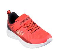 Skechers Boys, Zapatillas Unisex niños, Red Textile Synthetic Black Trim, 28 EU