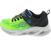 Skechers Zapatillas niño Krendox Color Verde y Negro y Suela Gris con Luces Que se iluminan con Boton on Off Cierre de Tira adherente y Elasticos Ligeras y Muy atrevidas Easy on Off - 28