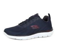 Skechers Zapatillas para Hombre, Azul, 47.5 EU