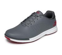 Skechers Tempo Waterproof Golf Shoes, Zapatillas Hombre, Grey Synthetic/Red Trim, 44 EU