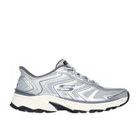 Skechers Zapatillas para hombre Stamina en color plata textil, plata, 44 EU