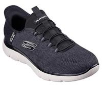 Skechers Zapatillas para Hombre Summits Key Pace Hands Free Slip-in, Negro, 39 EU Ancho