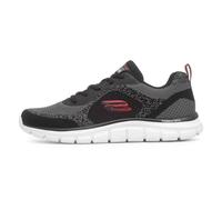 Skechers Zapatillas para hombre Track Glendor, Negro , 47.5 EU