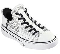 Skechers Zapatillas para Hombre X Dogg Snoop One-Double G Hands Free Slip-ins, Blanco y Negro, 39 EU