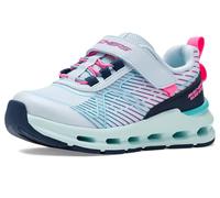 Skechers Zapatillas para niña Glide-Step + Sprint Lines, Color Menta sintética/Ribete múltiple, Talla 1 UK Child