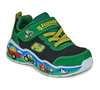 Skechers - Play Scene Barn-Squad Buddies, Zapatillas Niño, Green/Black,