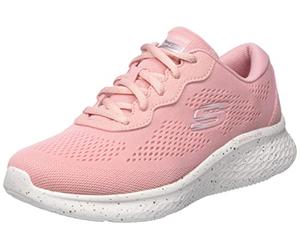 Skechers Zapatillas Ros-149990 para Mujer, Ribete de Malla Rosa, 36 EU