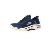 Skechers Go Walk Arch Fit 2.0 Simplicity 2 - Tenis para Hombre, Tela sintética Azul Marino, 41.5 EU