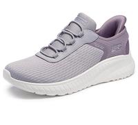 Skechers Zapatillas sin Cordones “Manos Libres” Bobs Squad Chaos-in Color para Mujer, Lav, 38.5 EU