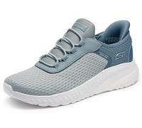 Skechers - Zapatillas sin Cordones “Manos Libres” Bobs Squad Chaos-in Color para Mujer, Salvia, 38 EU