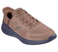 Skechers Zapatillas sin Cordones para Hombre: Bounder 2.0, Emerged - Marrón/Negro, 45 EU