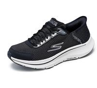 Skechers Zapatillas sin Cordones para Hombre Go Run Consistent 2.0 EmpowerSneaker, Negro/Blanco, 47.5 EU