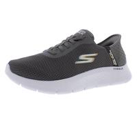 Skechers Zapatillas sin cordones para hombre Go Walk Flex Hands Up Marrón 43 EU