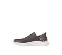 Skechers Zapatillas sin cordones para hombre Go Walk Flex Hands Up Marrón 43 EU