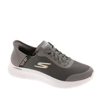 Skechers Zapatillas sin Cordones para Hombre: Go Walk Flex Hands Up, Marrón, 9.5 Wide