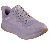 Skechers Zapatillas sin Cordones para Mujer: Bobs Squad 4 - Staple LookSneaker, Malla Morada, 38.5 EU