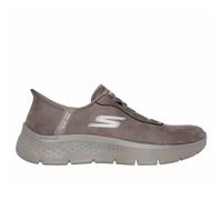 Skechers Tenis Go Walk Flex Mali – ribete textil marrón – para mujer, 39 EU
