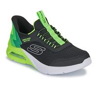 Skechers Zapatillas sin cordones: Microspec Max - Brisk-Stripe. Talla 33. Color Negro