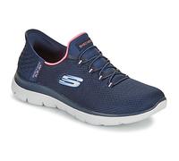 Zapatillas skechers summits-diamond drea mujer navy mesh/pink tri 40