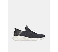 Skechers Zapatillas Slip-ins Ultra Flex 3.0 de hombre tipo running bajas con cierre elástico. Negro 41